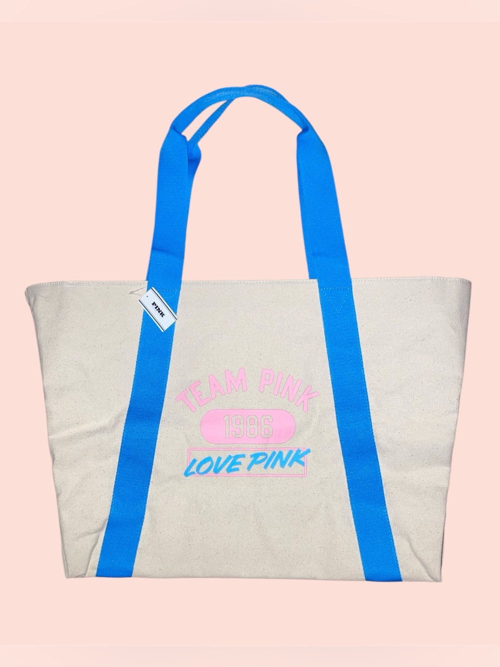 Team PINK Canvas Tote